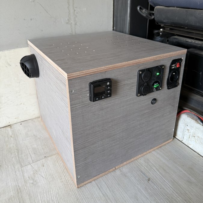Installation électrique van